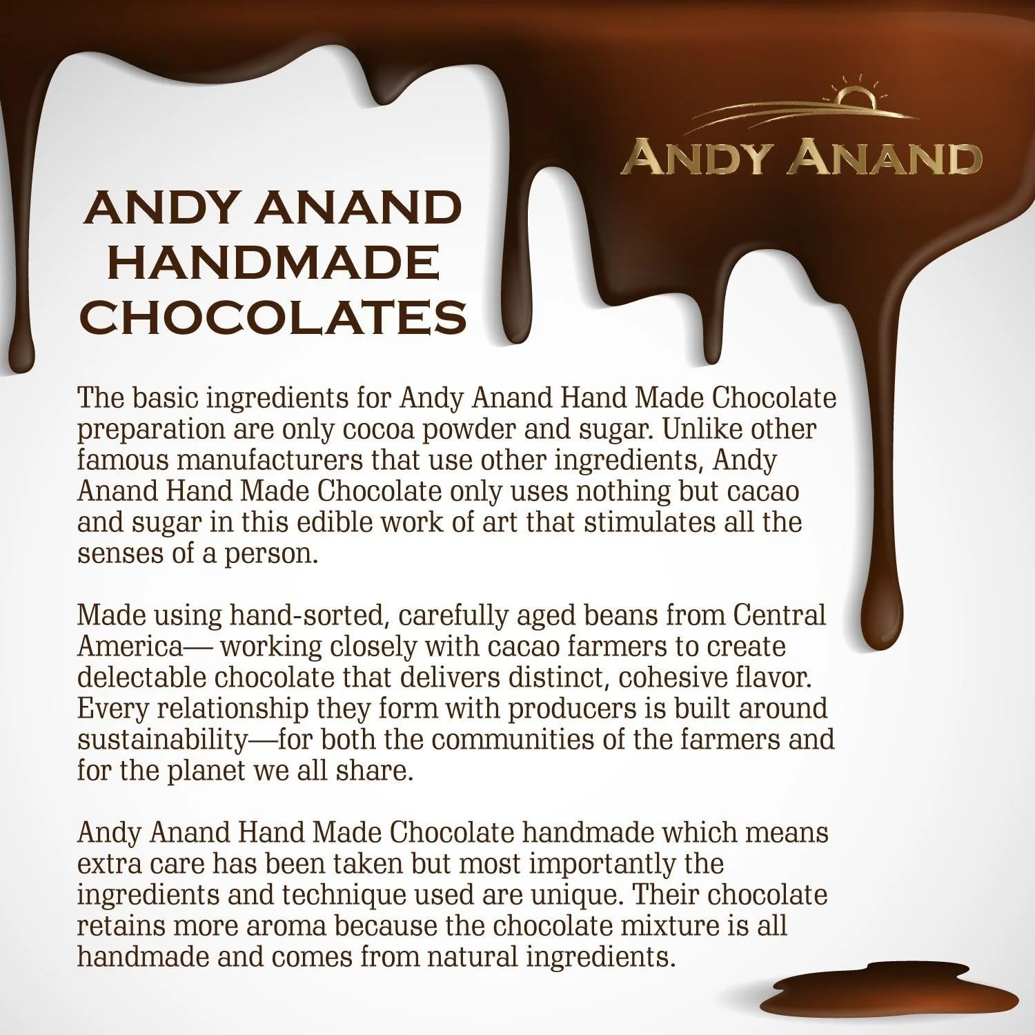 Andy Anand 70pc Sugar Free Hard Candy Ginger, Coffee, Toasted Sesame, Strong Men