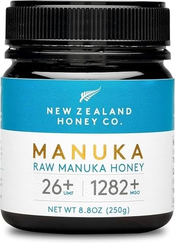 New Zealand Honey Co Raw Manuka Honey UMF 26+ MGO 1282+ 8.8oz