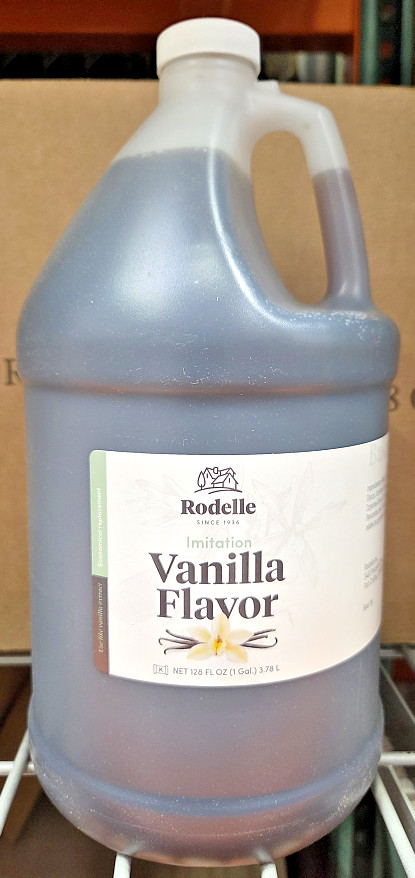 Rodelle Imitation Vanilla Flavor Bundle 128fl oz 3.78L