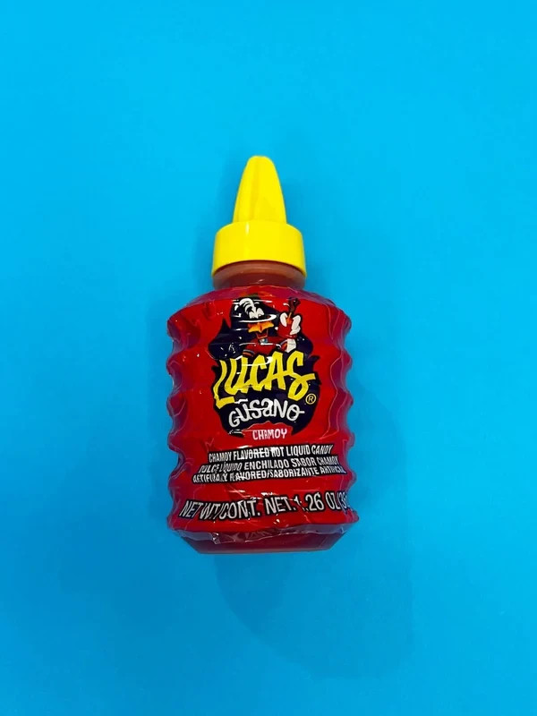 2 Pack Lucas Gusano Chamoy Mexican Liquid Candy Spicy