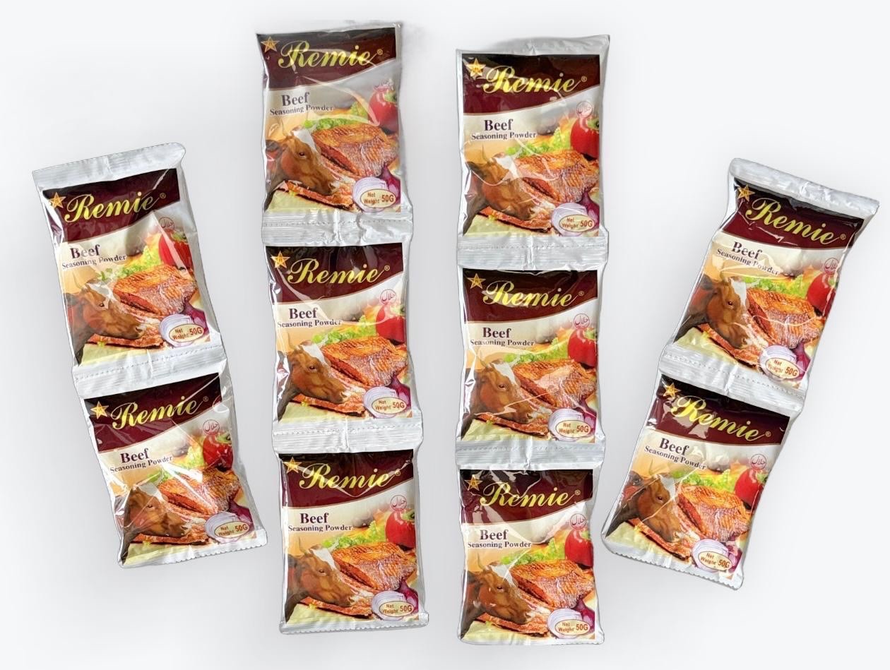 Remie Beef Seasoning Powder 10 Packs 50g