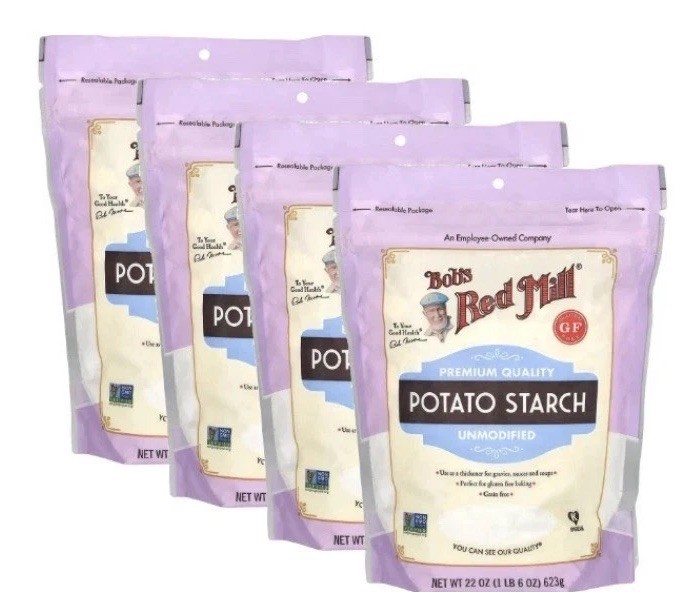 4 PACK – Bob’s Red Mill Potato Starch Unmodified 22 oz Each (Total 88 oz)
