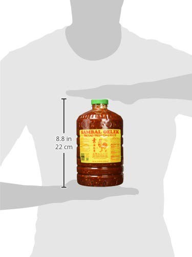 Huy Fong Sambal Oelek Chili Paste 8.5 Pound Pack Pure Chili Sauce