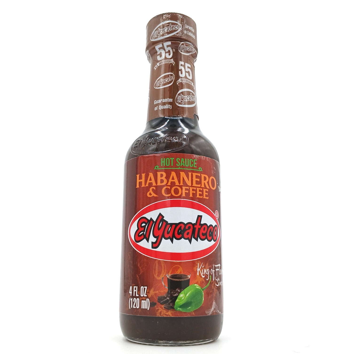 El Yucateco Hot Sauce Habanero & Coffee 55th Anniversary-Limited Edition