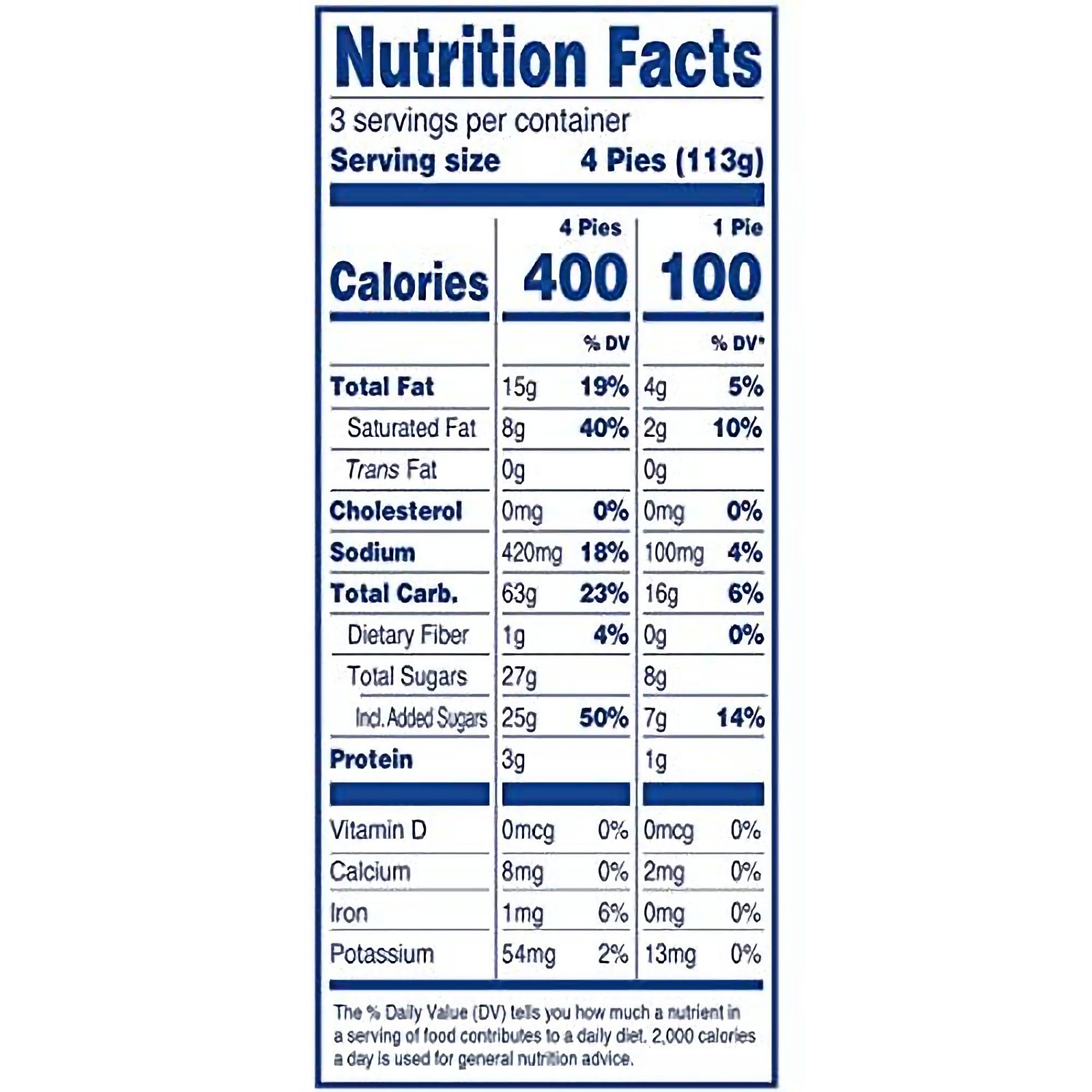 Hostess Snack Size 100 Calorie Mini Fruit Pies | 12 Count Box | Cherry | Pack