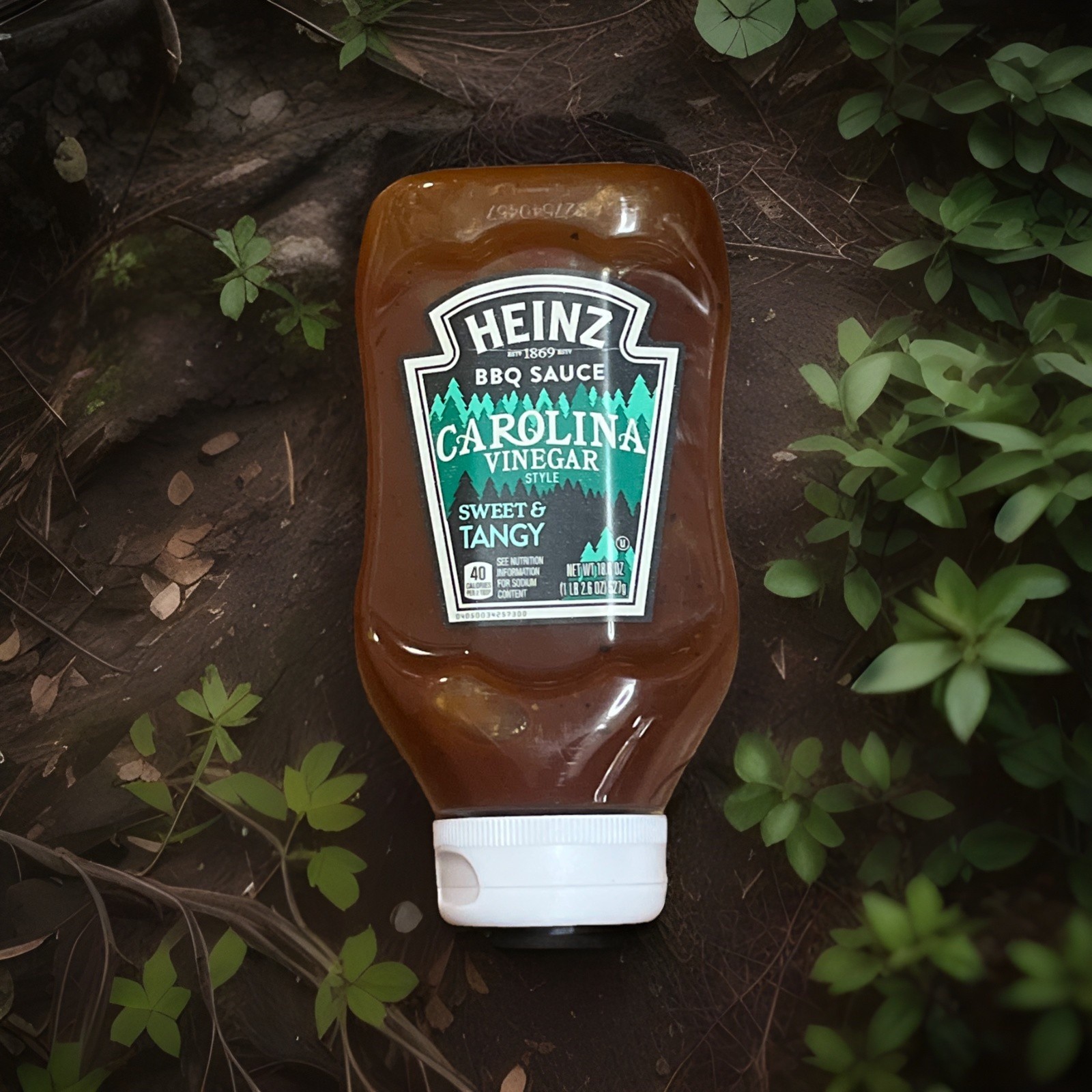 HEINZ Carolina Vinegar Style BBQ Sauce, 18.6 Oz Bottle Hard To Find Read Date 📆