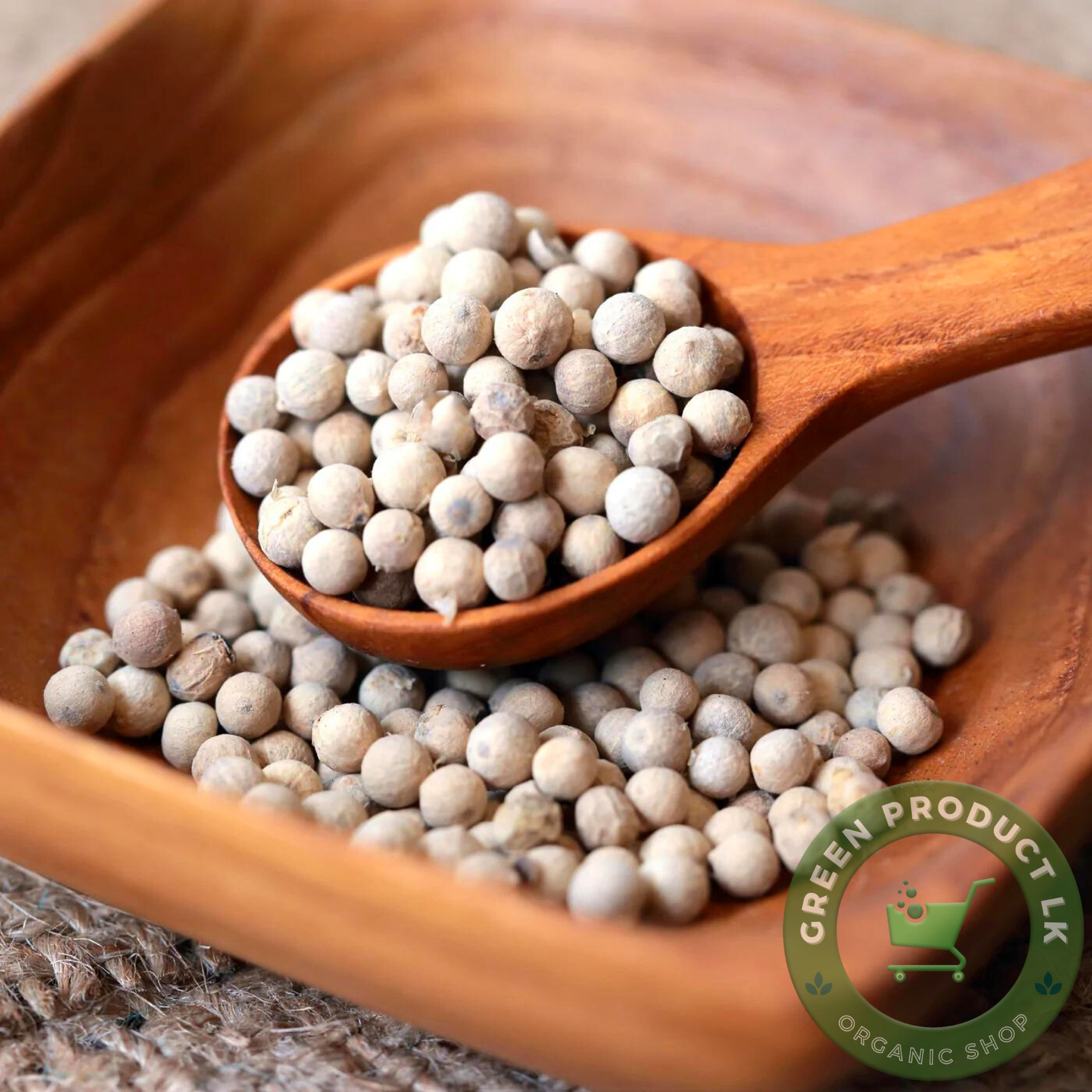 Organic White Pepper | Peppercorns Whole Seeds | Pure All Natural Premium Spices