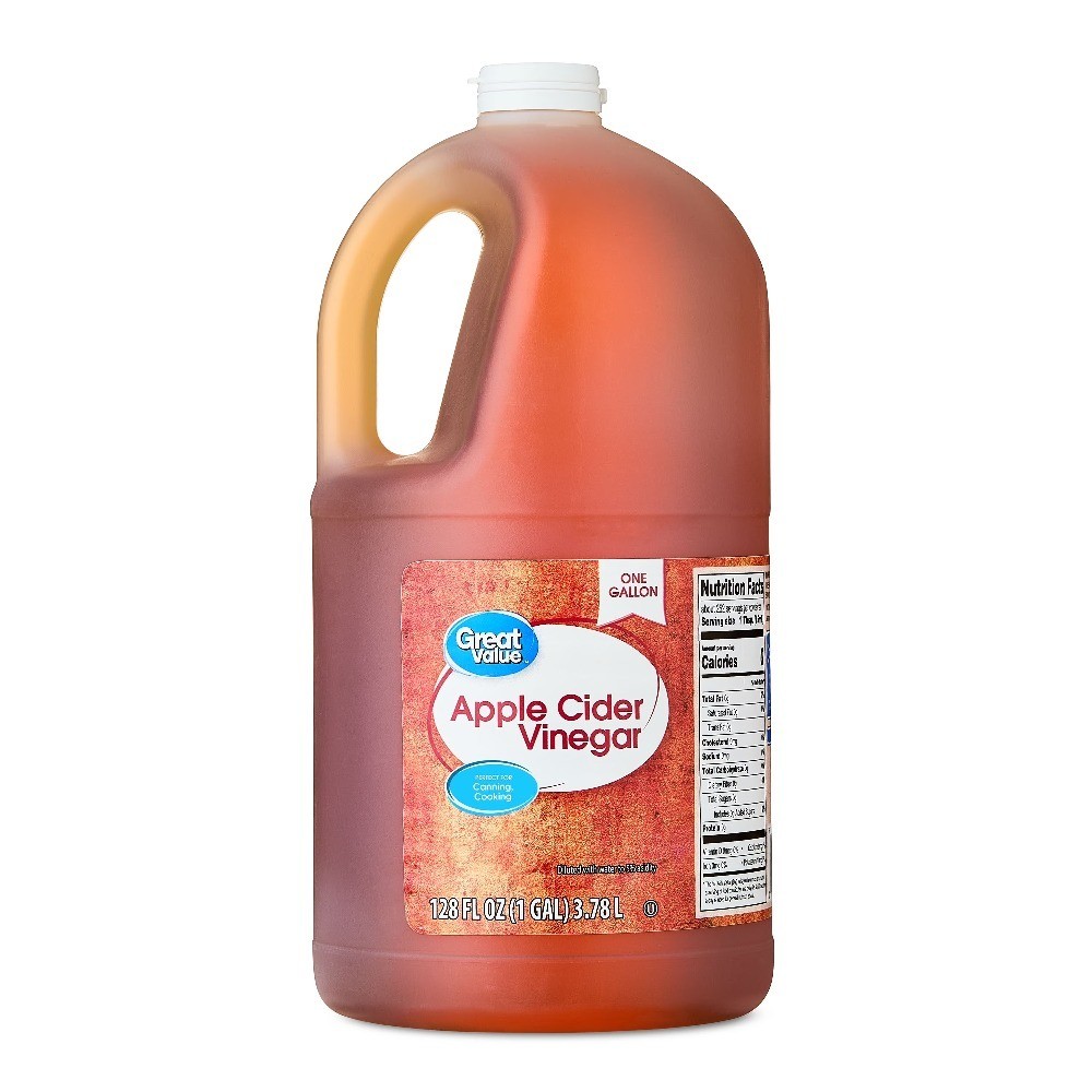 Organic Unfiltered Cider Vinegar with The Mother, 128 fl oz, 1 Gallon,