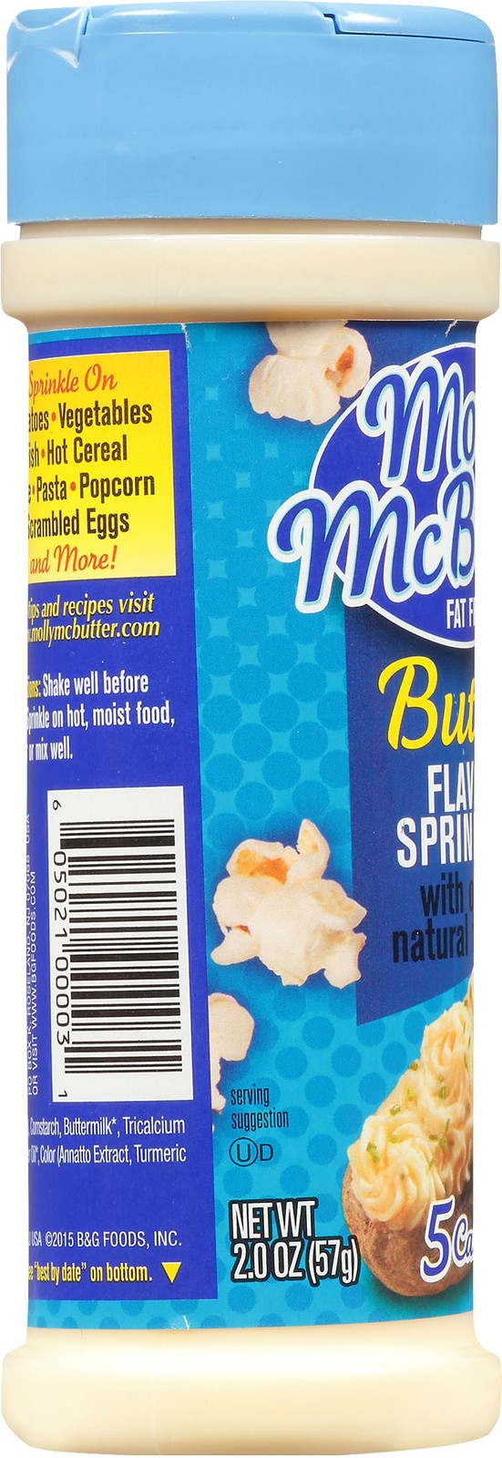 Molly McButter Fat Free Sprinkles 2 Ounce Pack of 12 FREE SHIPPING