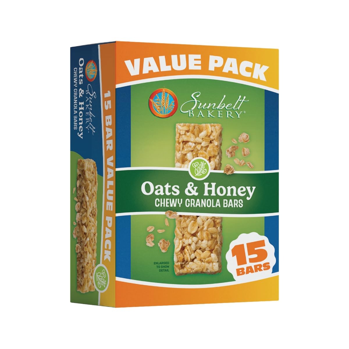 Sunbelt Bakery Oats & Honey Chewy Granola Bars, 14.26 15 Count (Pack of 1)