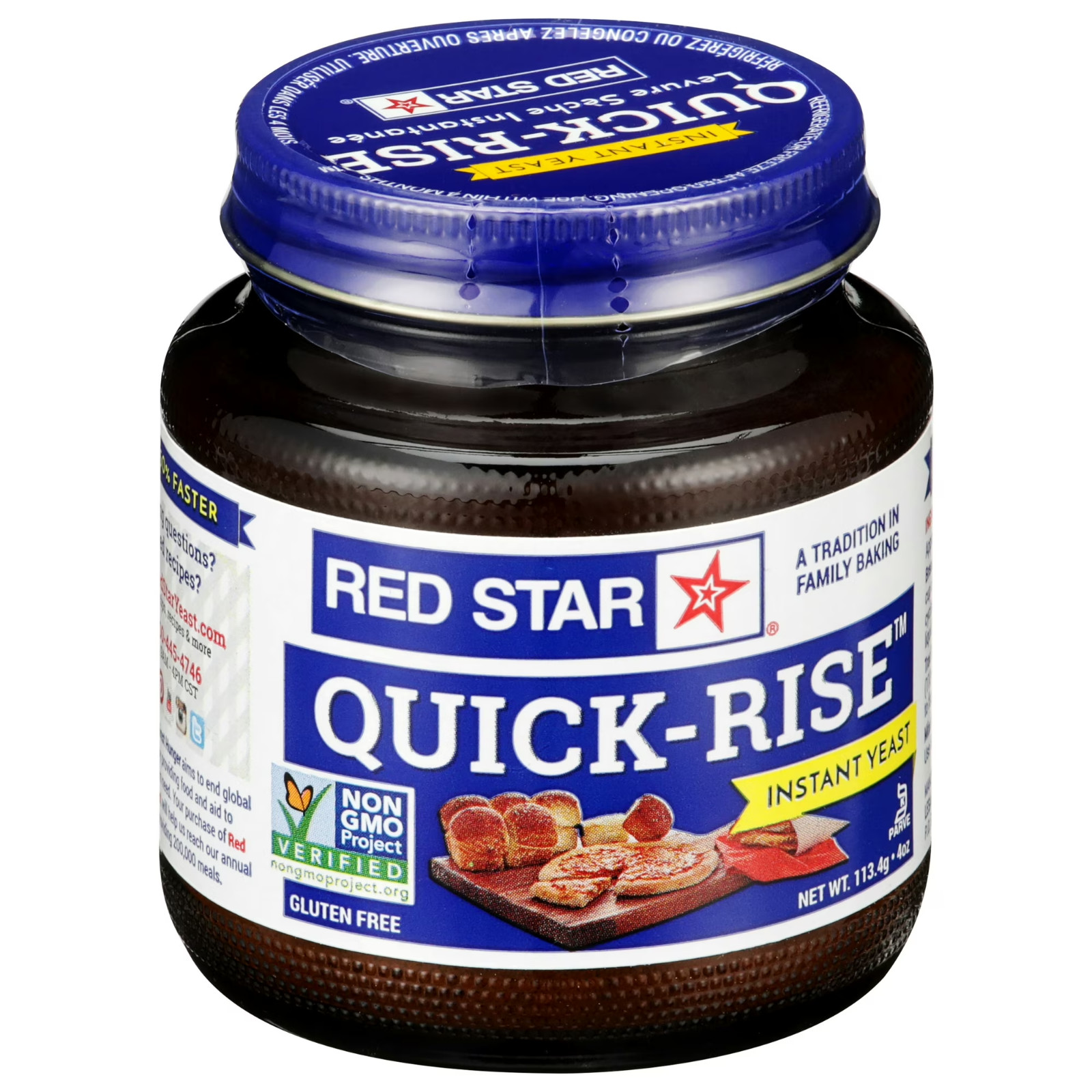 Red Star Quick-Rise Instant Yeasts, 4 oz…