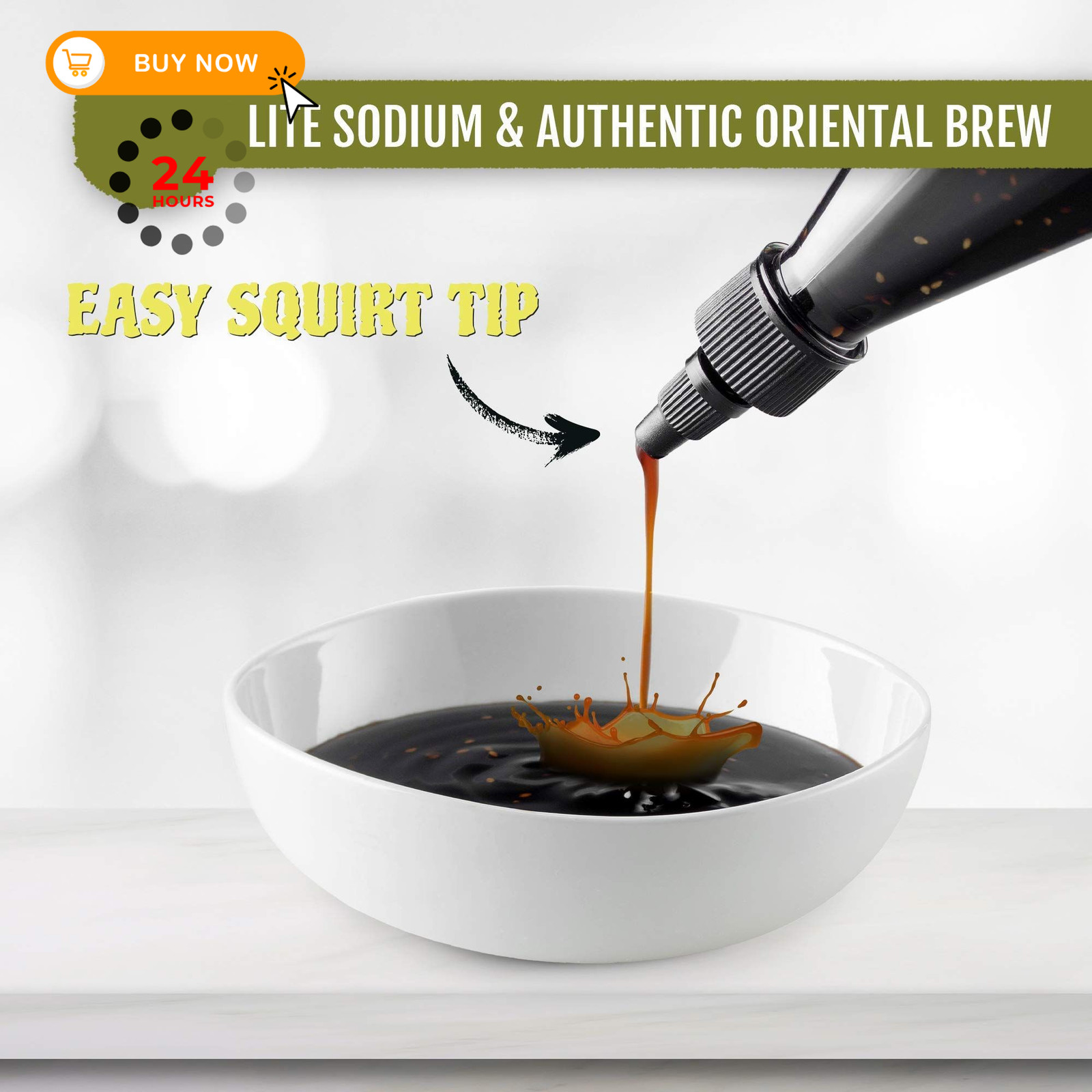 Best of Thailand Sesame Teriyaki Soy Sauce Lite | 2 23.65 Fl Oz (Pack 2)