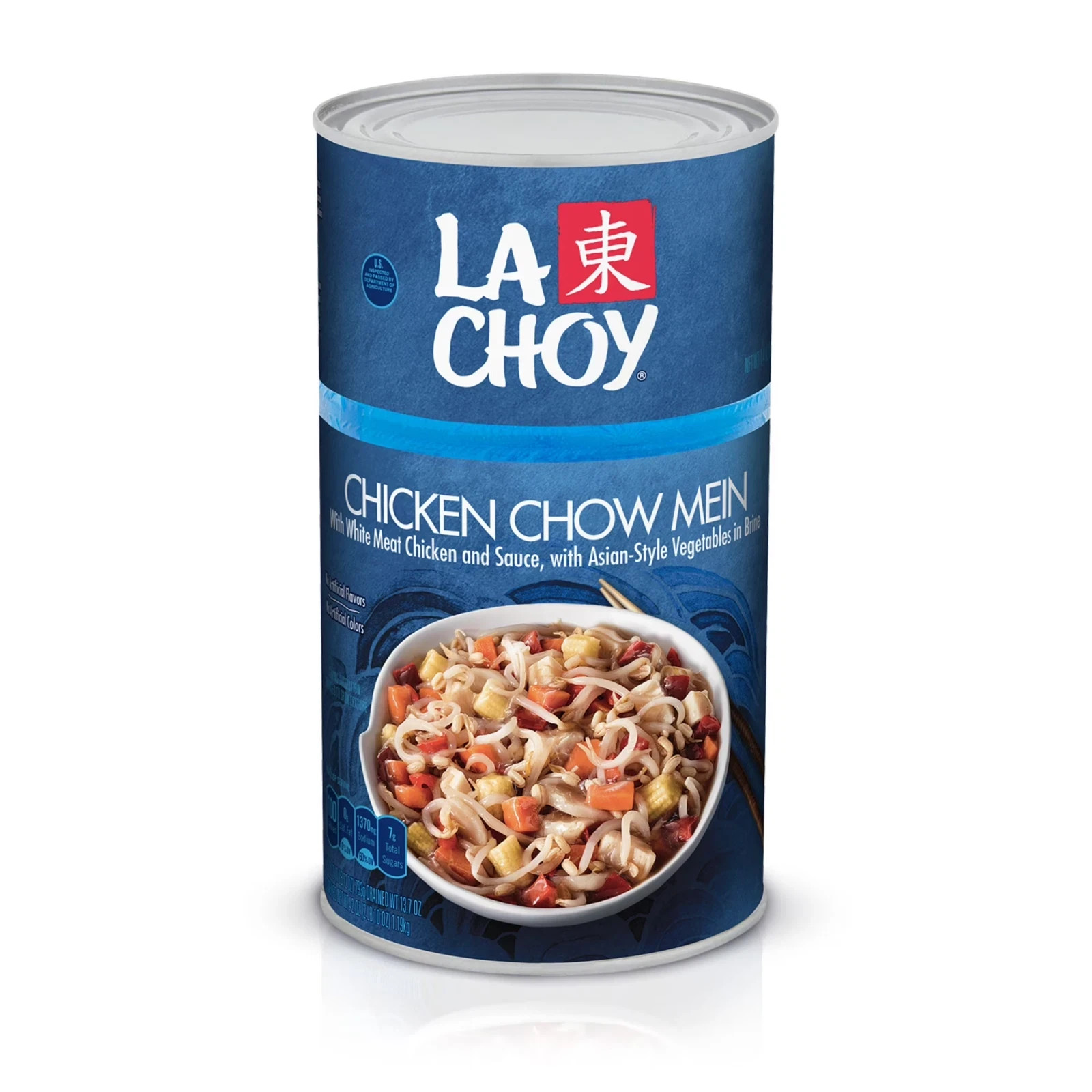 La Choy Chicken Chow Mein – White Meat Chicken with Vegetables in Sauce, 42 oz