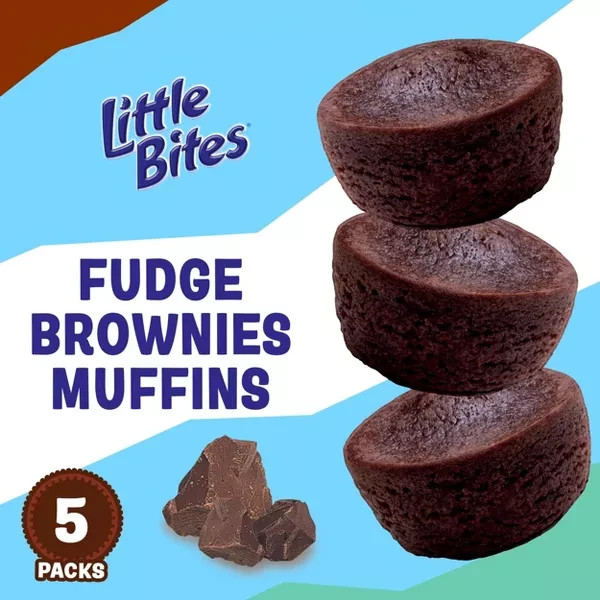 «Entenmann’s Little Bites Fudge Brownies – 9oz/5ct