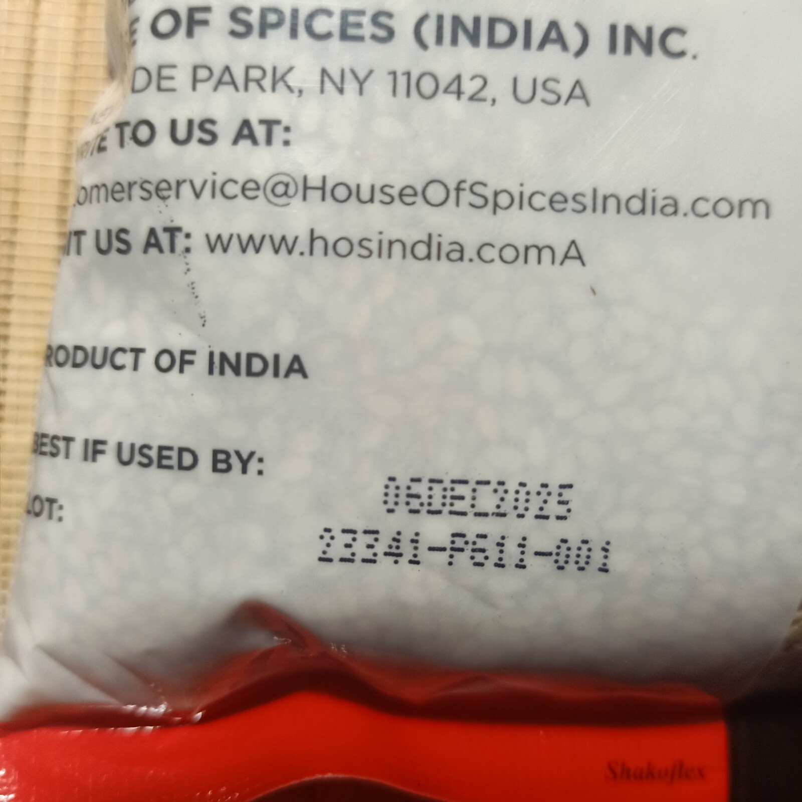 Two bags Brown Sesame Seeds Each One 400g = (14 oz) Total 800g product of India