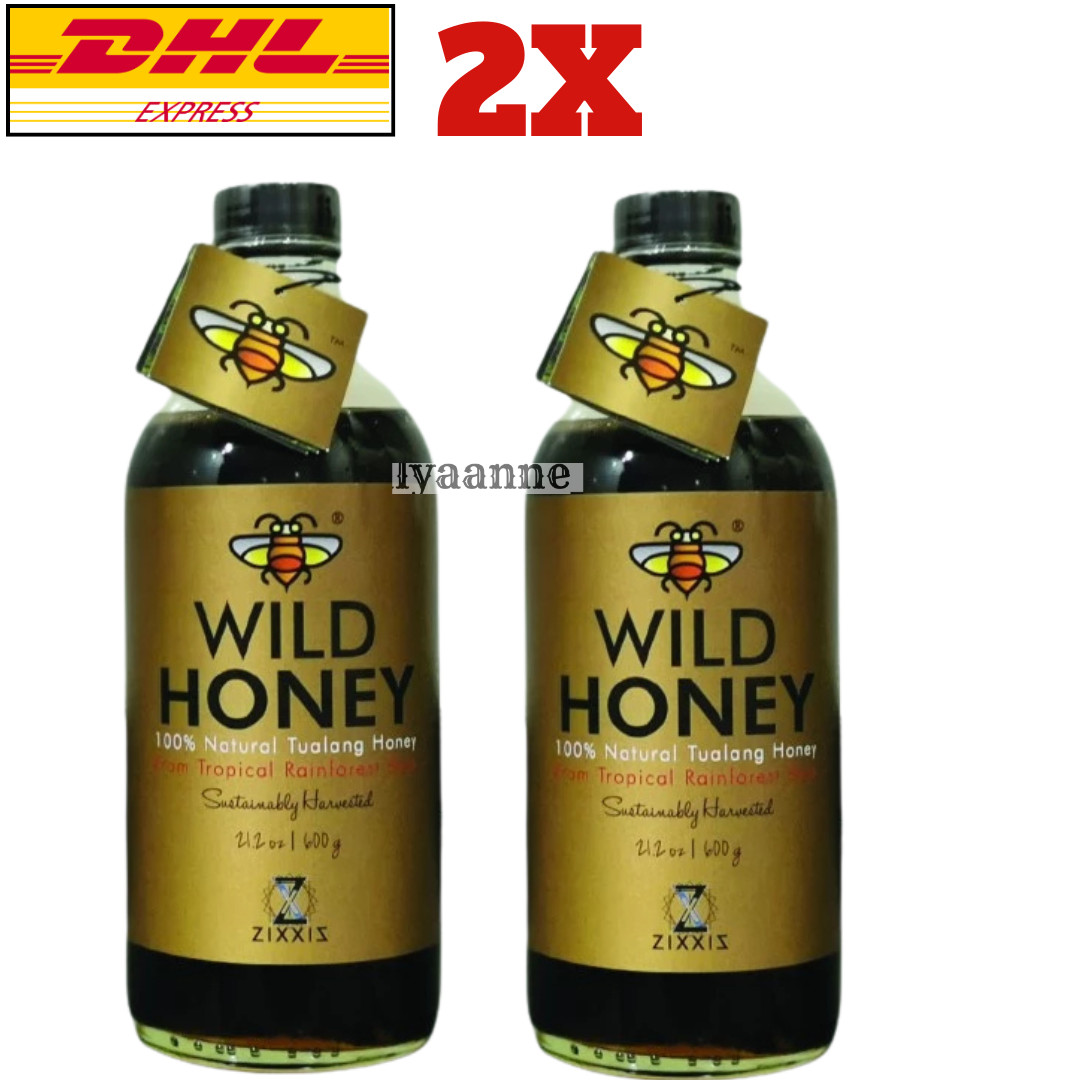 2 X Nirwana Tualang Wild Bee Honey 600 Grams – Express Shipping