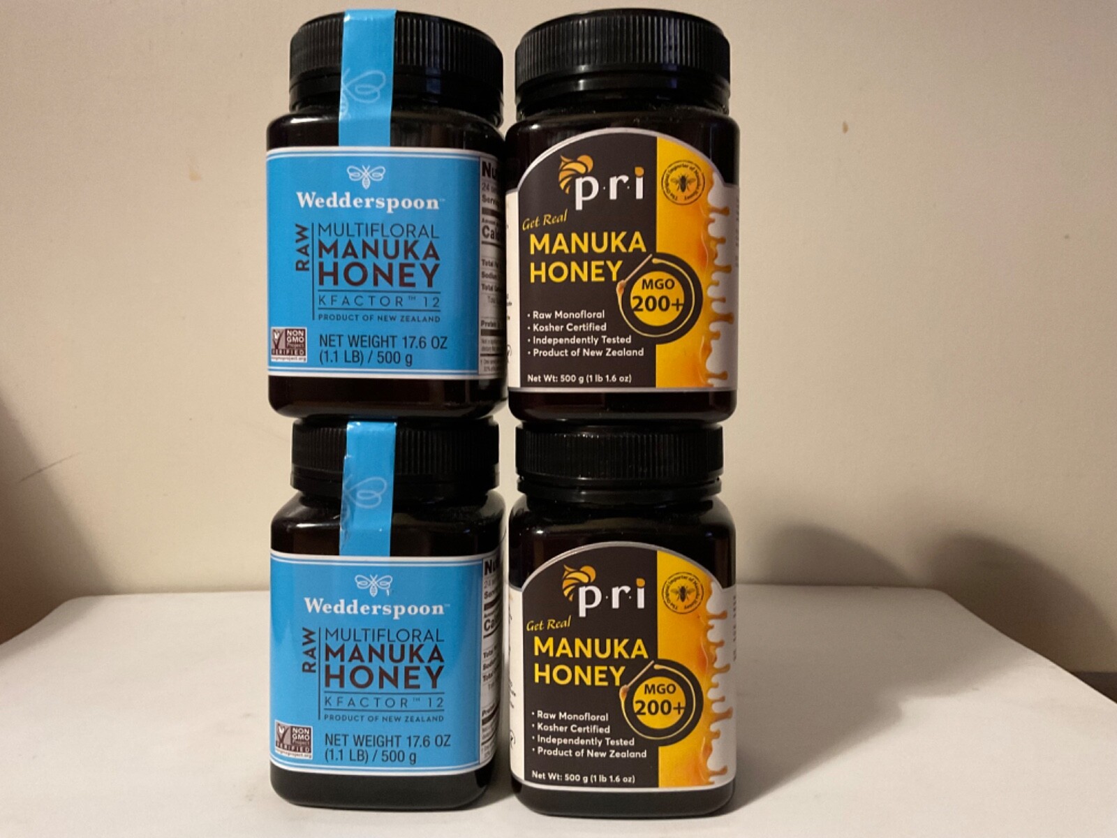 WEDDERSPOOD AND P.r.i HONEY 500G.