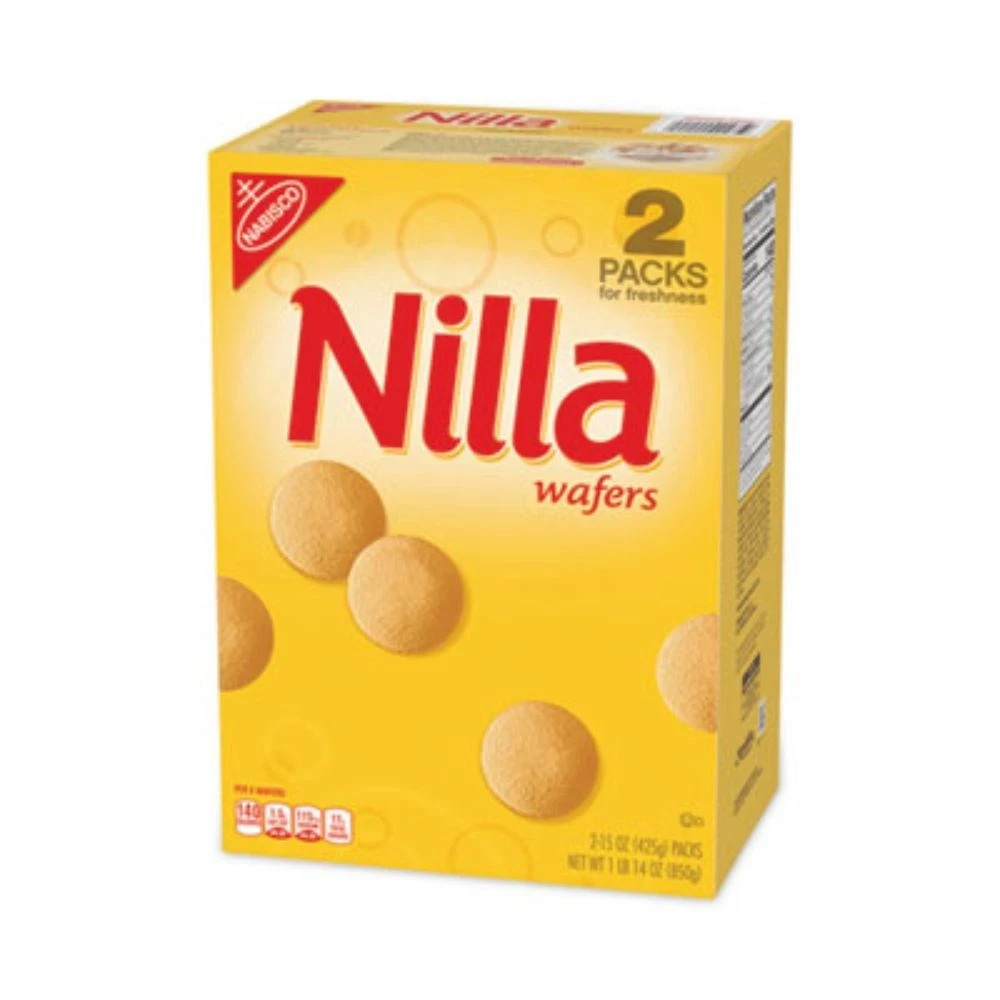 Nabisco Nilla Wafers, 15 Oz Box, 2 Boxes Per Pack
