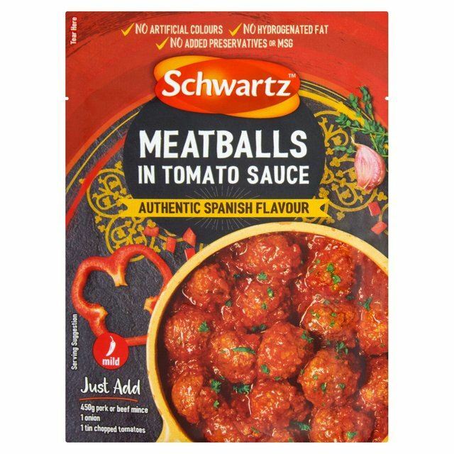 Schwartz Spanish Meatballs – 30g (0.07lbs)