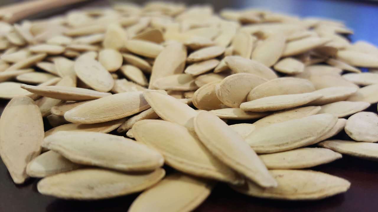 3 lbs ROASTED PUMPKIN SEEDS (Lady Nails) IN SHELL ROASTED SALTED