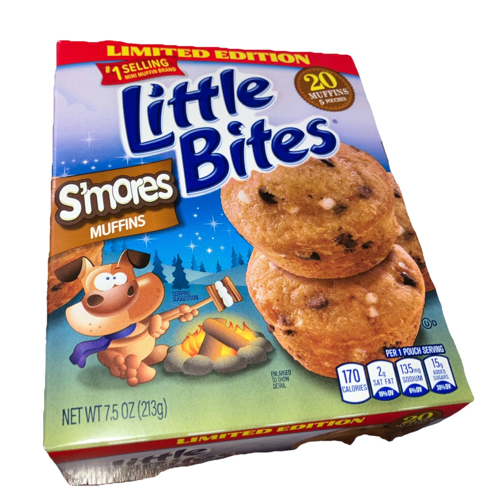 Little Bites S’mores Mini Muffins Limited Edition, 7.5 oz