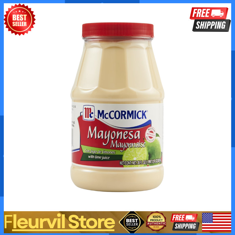 McCormick Mayonesa (Mayonnaise) With Lime Juice 28.0 fl oz Jar