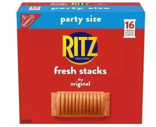 RITZ Fresh Stacks Original Crackers Fresh Stacks, Party Size (16 Stacks)