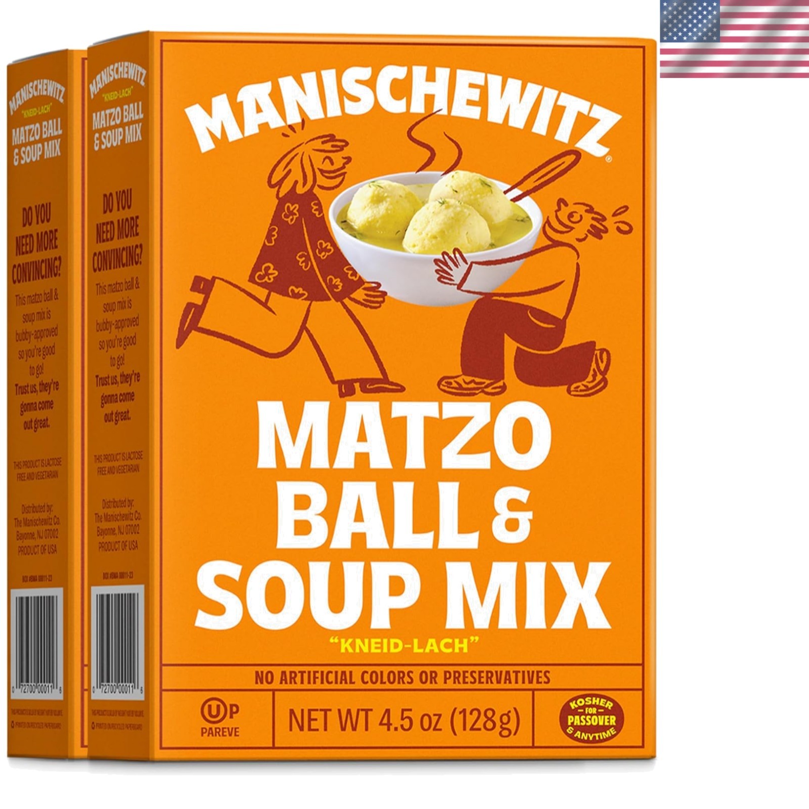2-Box Set of Kosher Matzo Ball & Soup Mix – Traditional Jewish Comfort Food