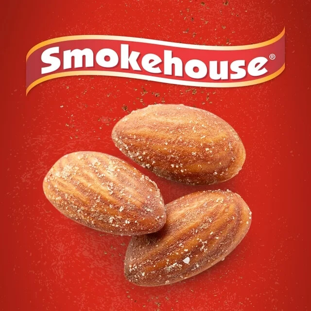 6 Pack Blue Diamond Almonds Smokehouse GMO-Free Organic Vitamin E Size 6 oz 6-pk