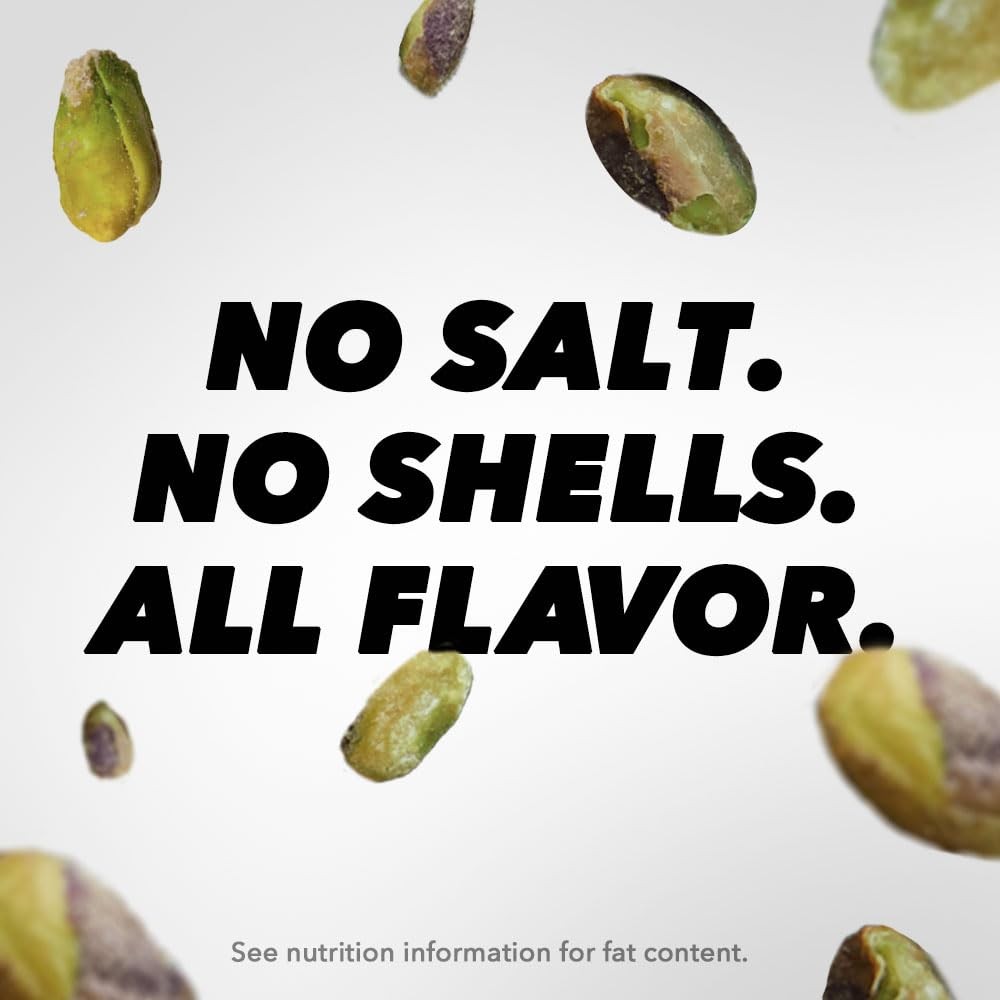 Wonderful Pistachios No Shells, Unsalted Nuts, 6 Ounce (Pack of 1)