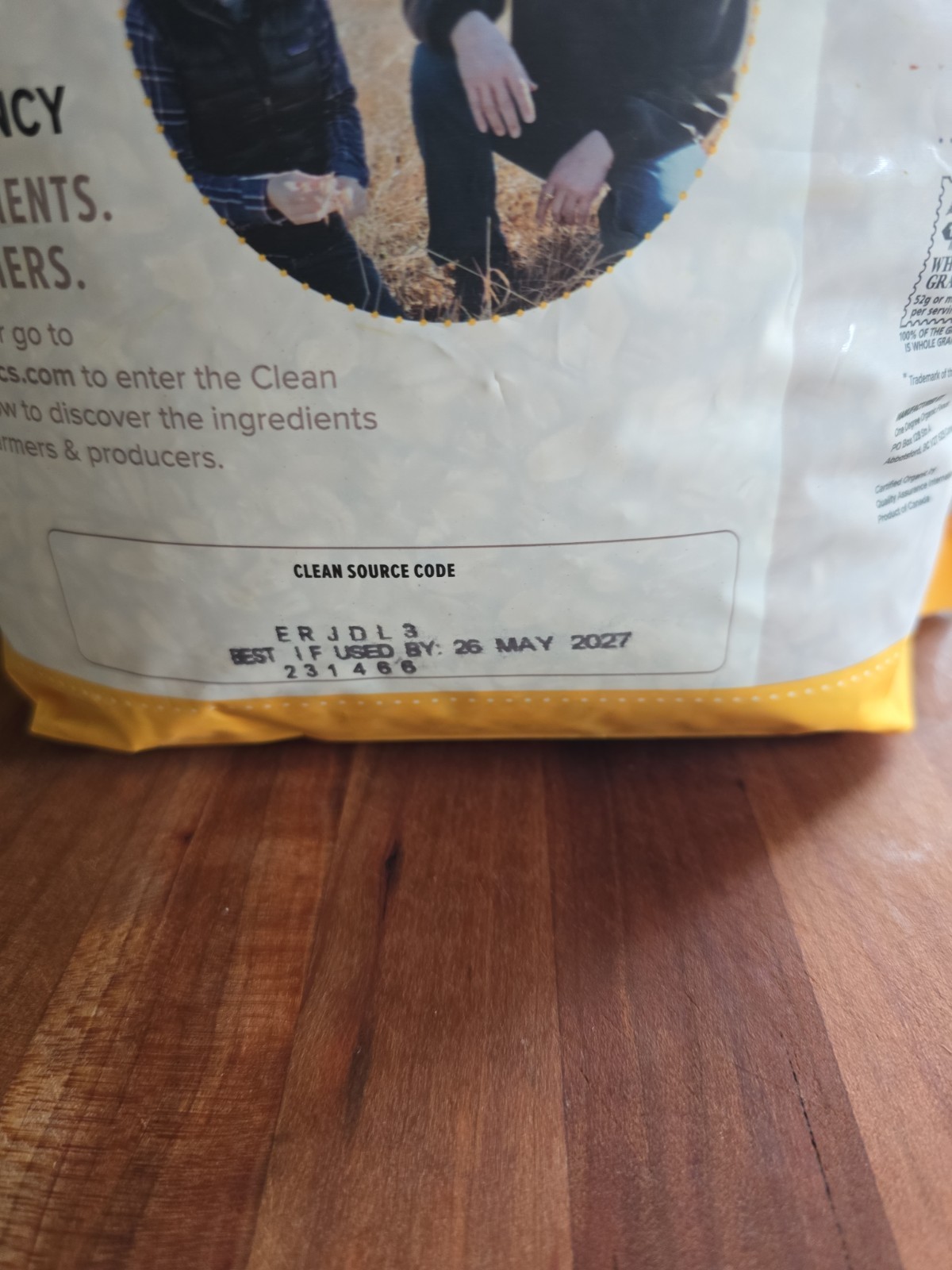 One Degree Organic Foods Gluten Free Sprouted Rolled Oats 5 Lbs (80 Oz)