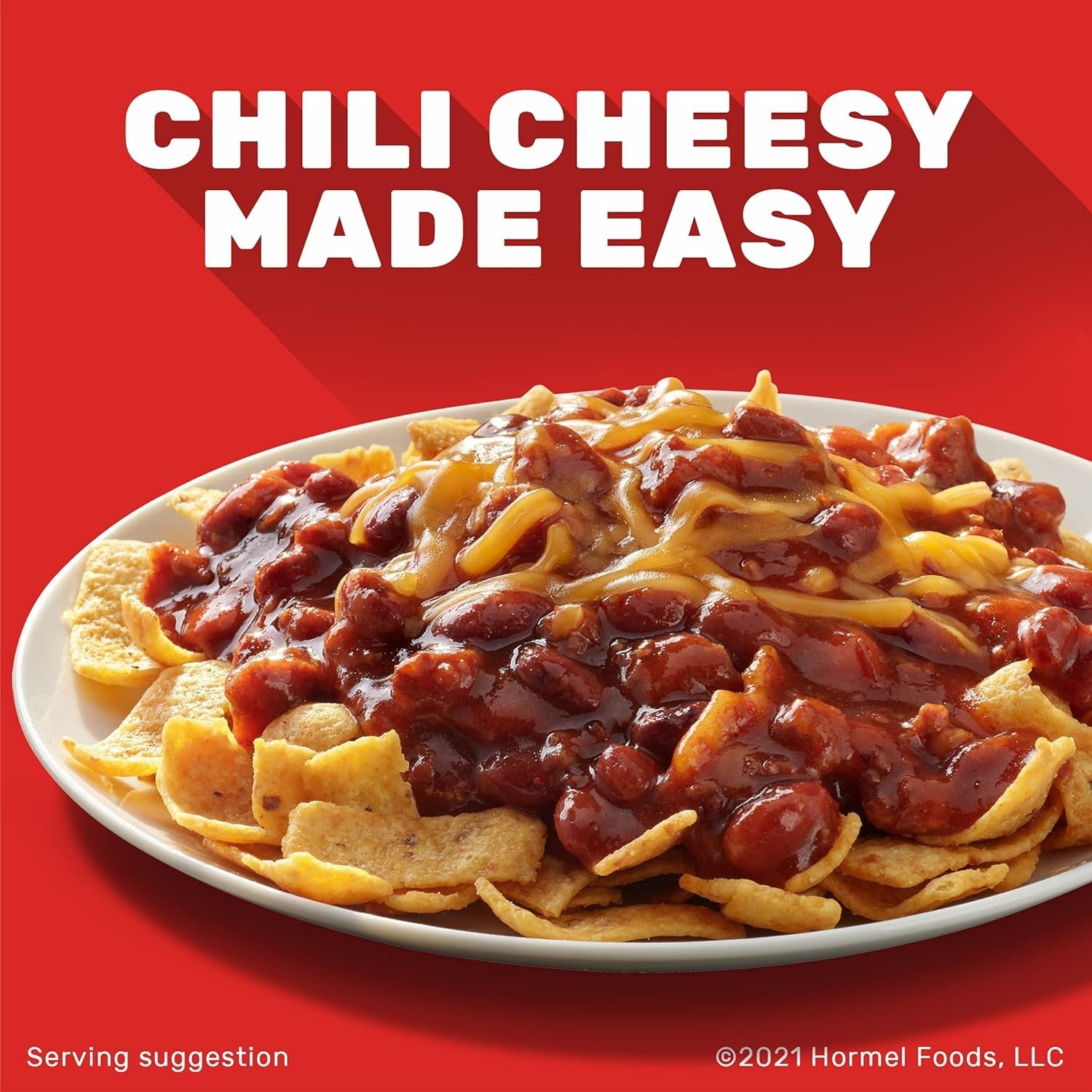 Hormel Chili: Slow-Simmered Beef & Beans (8-pack)//