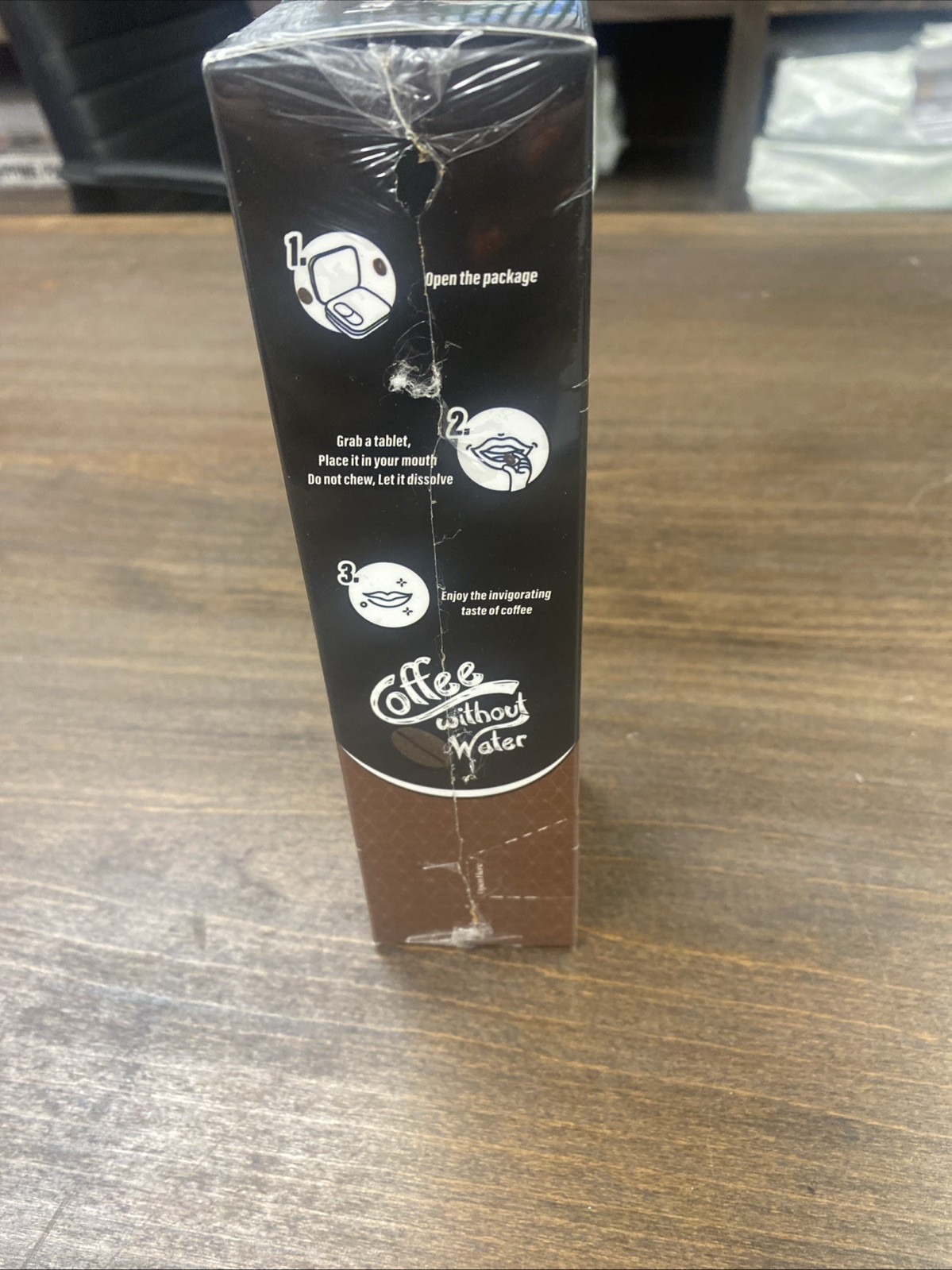 PriFa Coffee Tablets Box (10 X 25 Tablets)Pocket Coffee, Sugar Free Coffee Candy