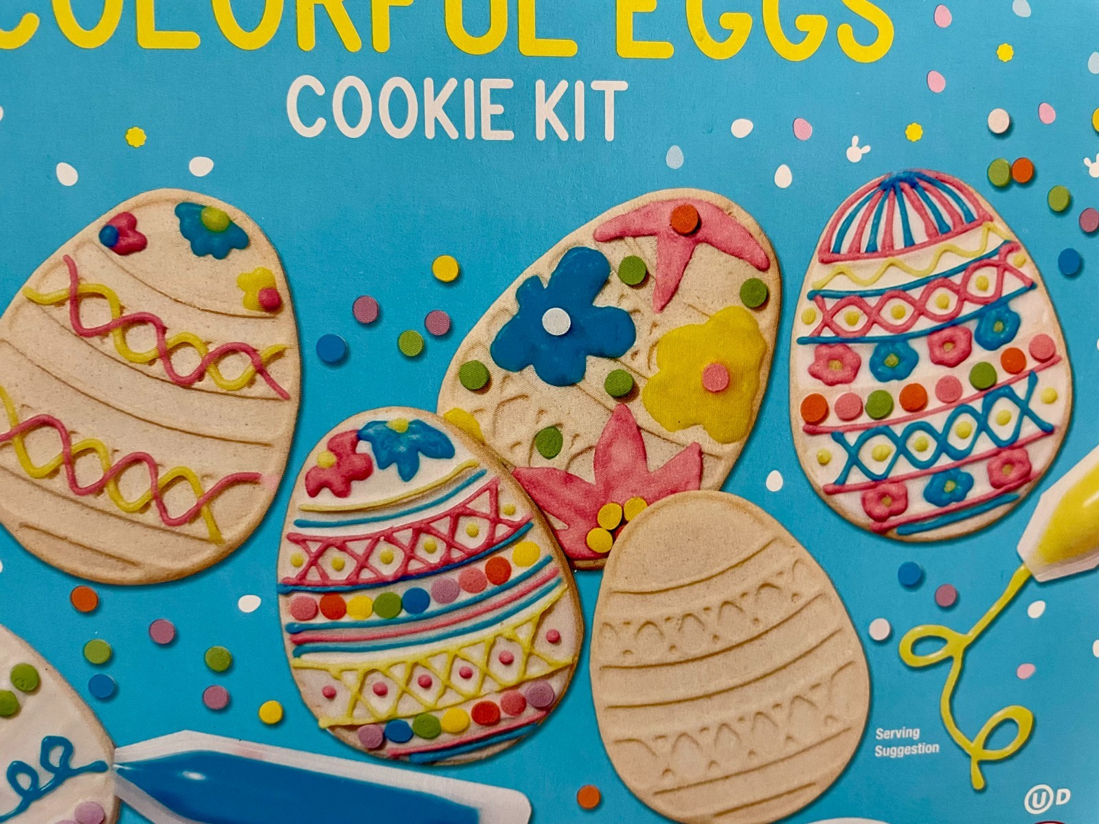 3 X Decorate Your Own Sugar Cookie Kit -Level 1 – Makes 24 Cookies – BB 8/26