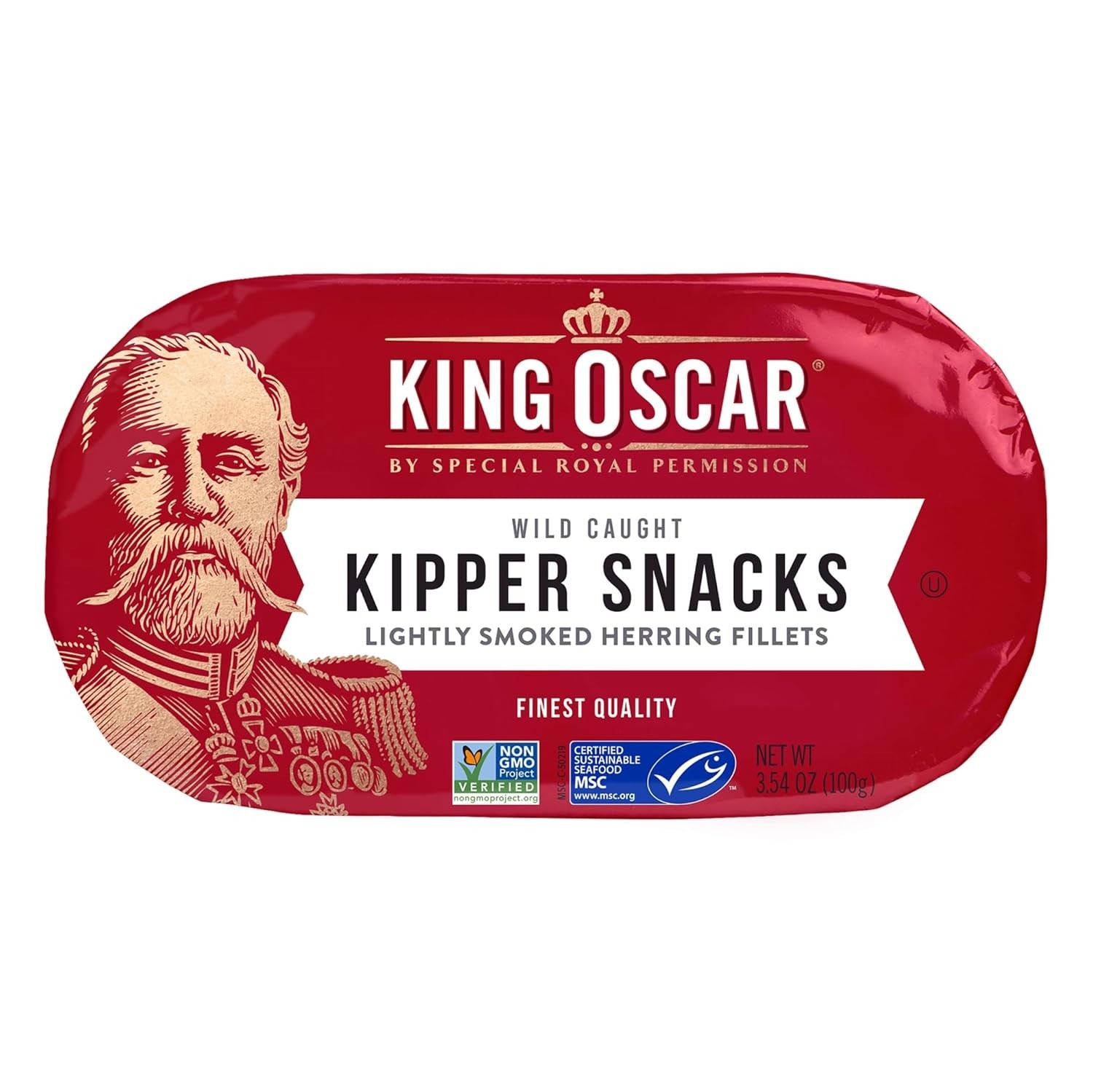 High-Protein Canned Herring, 12 Pack of 3.54 oz Fillets – Keto Friendly Snack