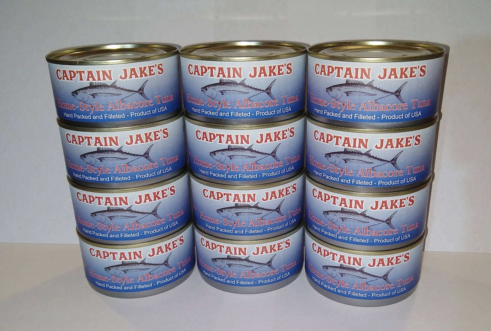 Captain Jake’s Canned Albacore Tuna – premium fish caught off Oregon, USA.