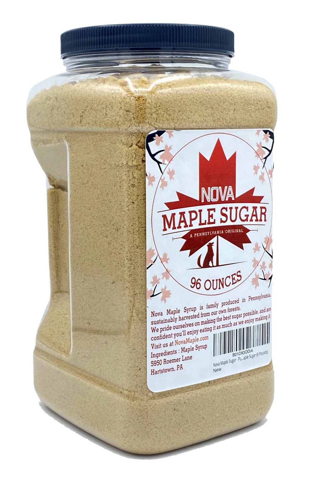 Nova Maple Sugar – Pure Grade-A Maple Sugar