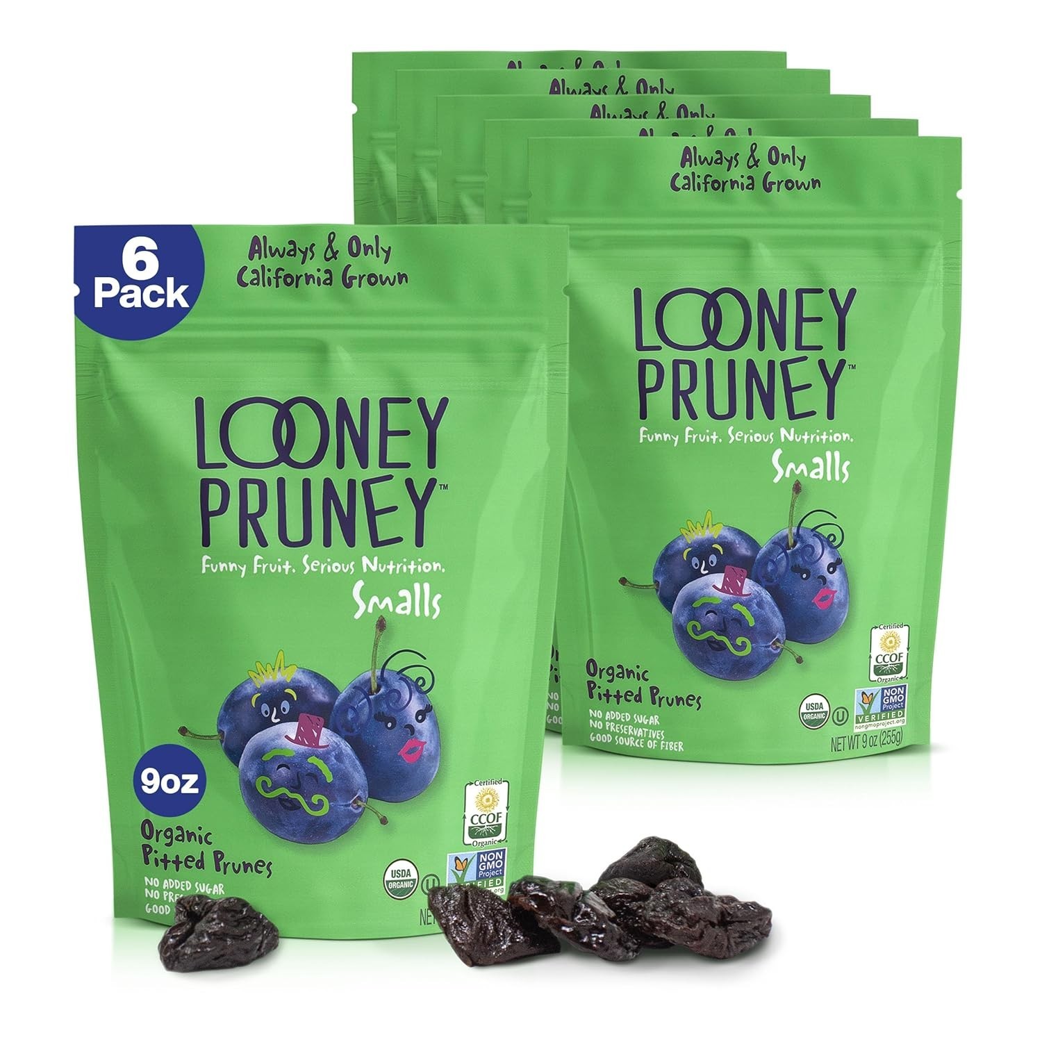 Wholesome Organic Prune Snacks – No Sugar & Preservatives, Perfect for On-the-Go