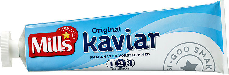 Norwegian «Mills Kaviar» Large tube, 245 grams. The original caviar since 1952