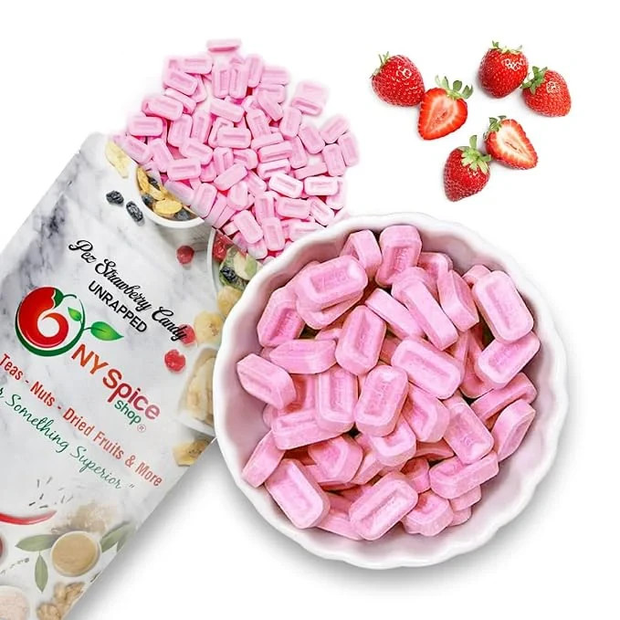 Premium PEZ Strawberry Candy – Gourmet Unwrapped Bulk Refills Fresh