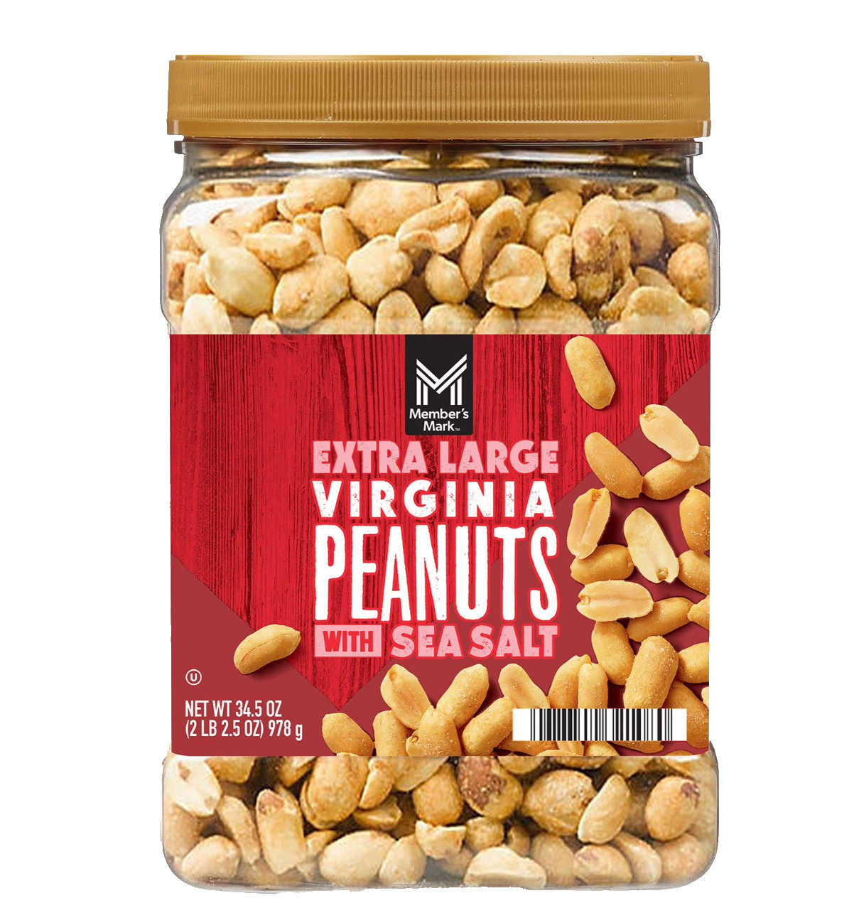 Member’s Mark Virginia Peanuts Extra Large 34.5 oz Fresh Crunchy Snack