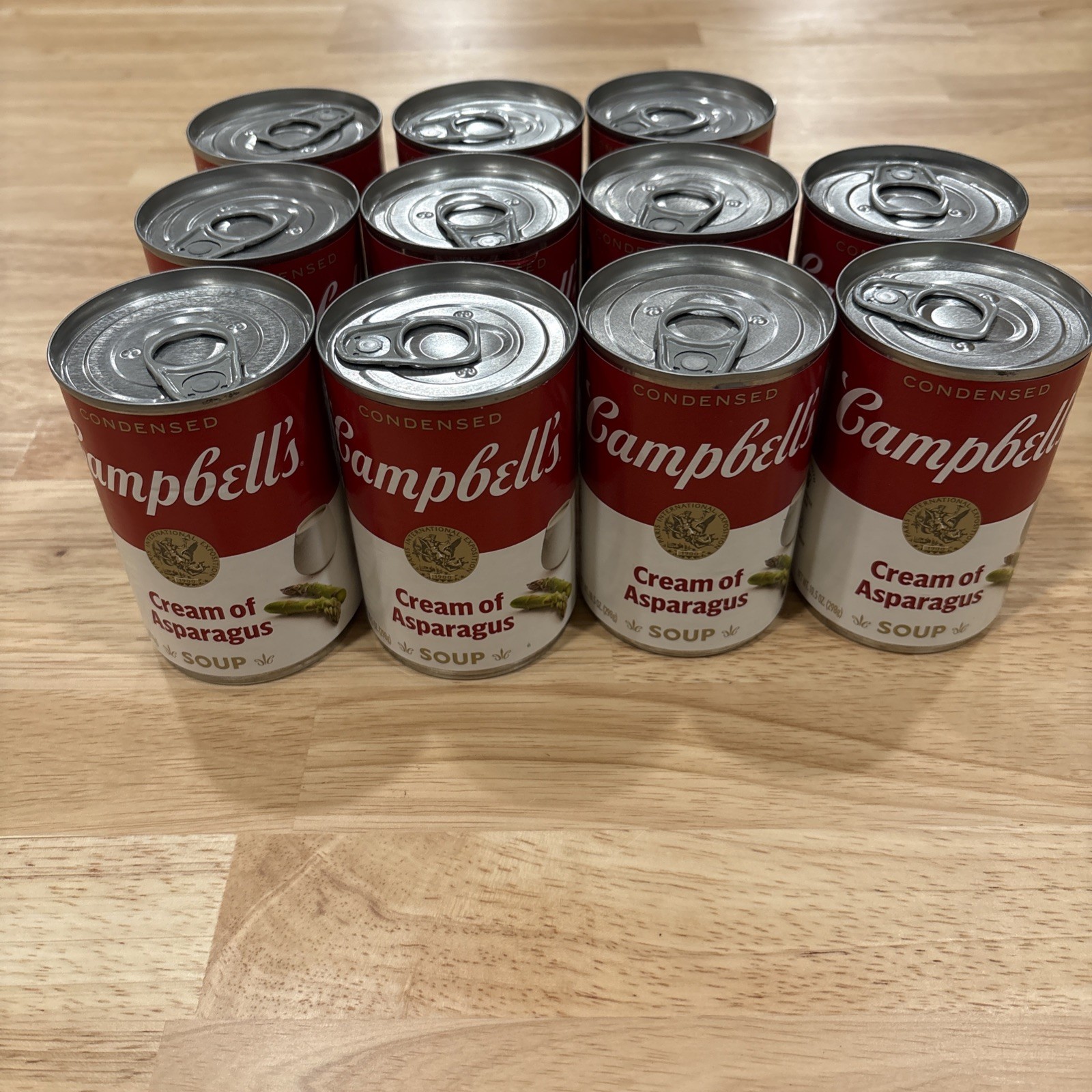 Campbell’s Condensed Cream of Asparagus Soup 10.5 OZ -11 Cans Expire Dec 2026