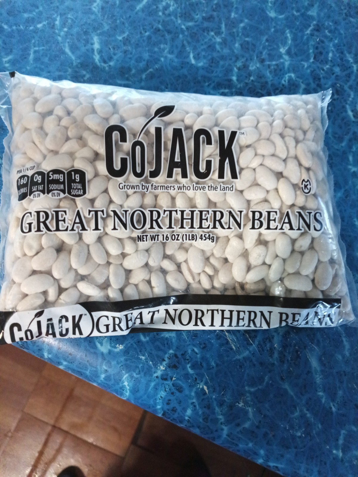 Great Northern Beans Go Jack 16 Oz.(1 LB 454g