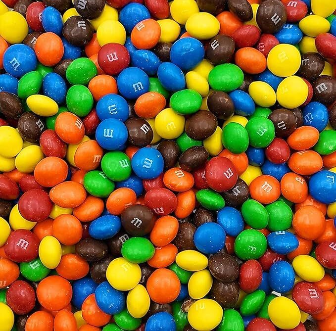 Bulk M&M’s Peanut Butter Milk Chocolate Candy (select size below)