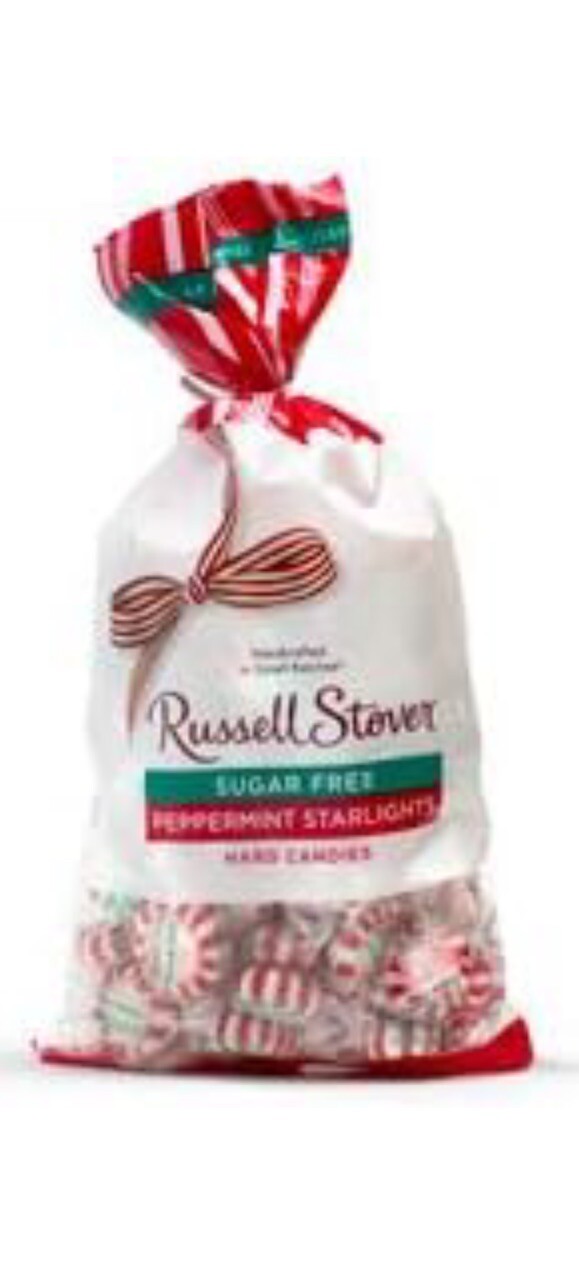 Russell Stover Sugar Free Peppermint Hard Candy 12 Oz Each (2 Bags)