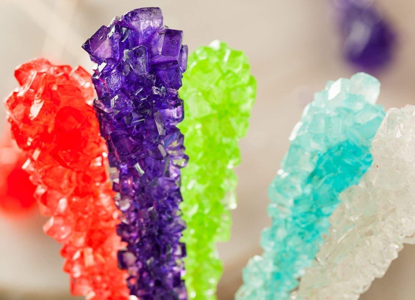 Extra Large Assorted Rock Candy Sticks – Perfect for Parties and Events