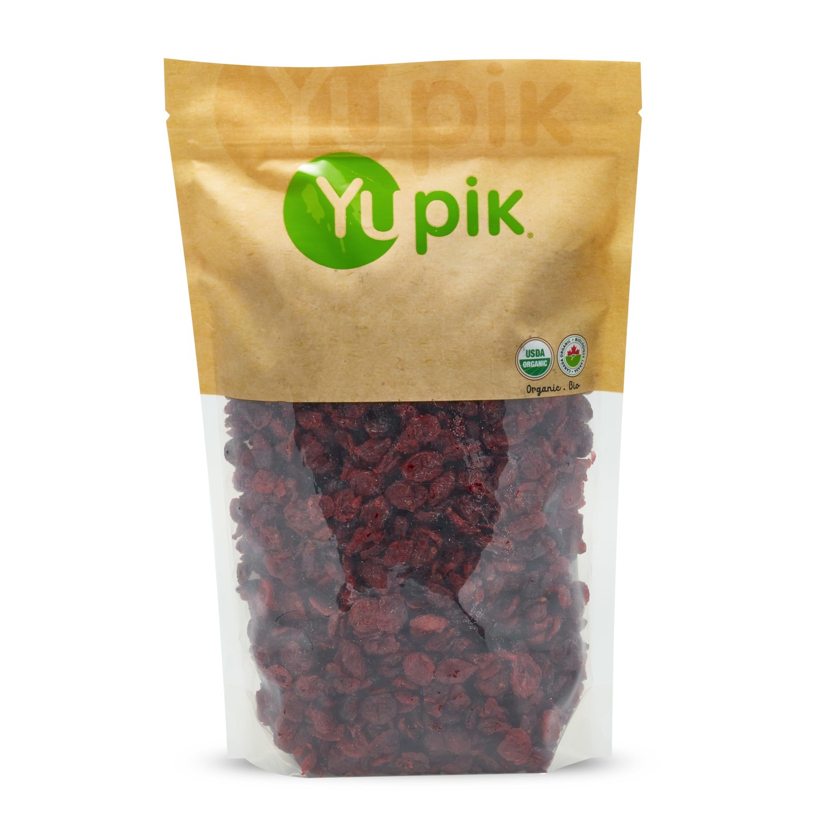 Yupik Organic Sweetened Dried Cranberries 2.2 lb