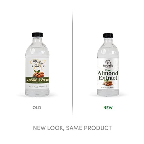 Rodelle Pure Extract, Almond, 16 Ounce