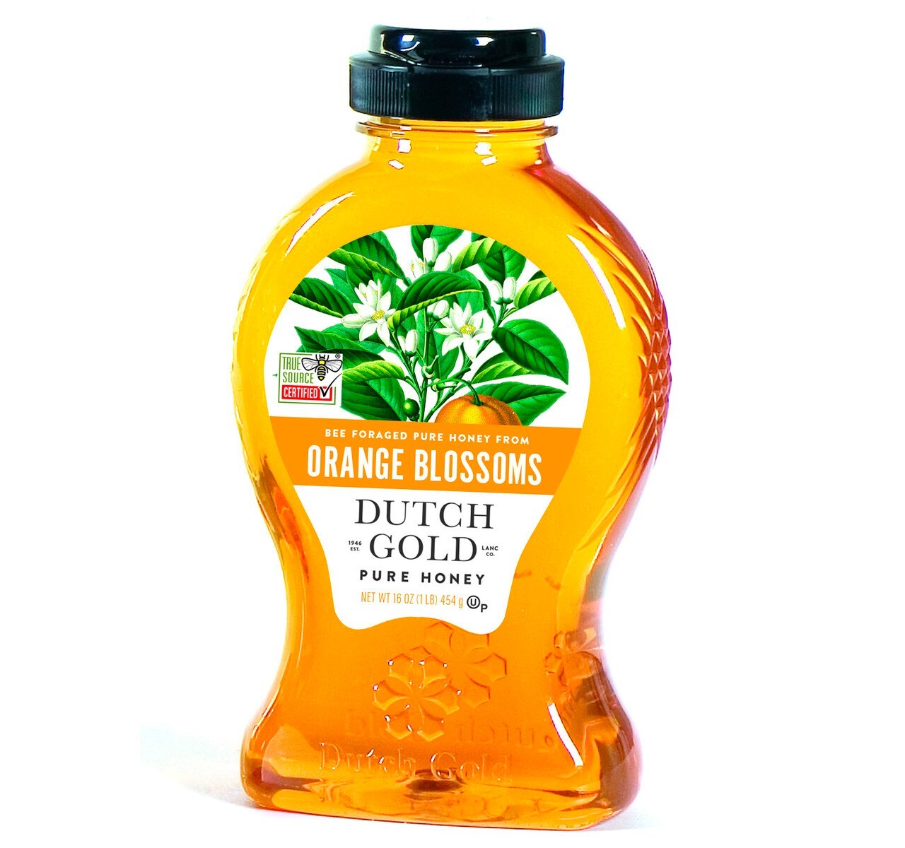 Dutch Gold Orange Blossom Honey (3) 16 oz Containers Free Shipping