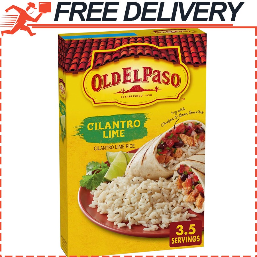 Old El Paso Cilantro Lime Seasoned Delicious Rice, Side Dish, 6.2 oz